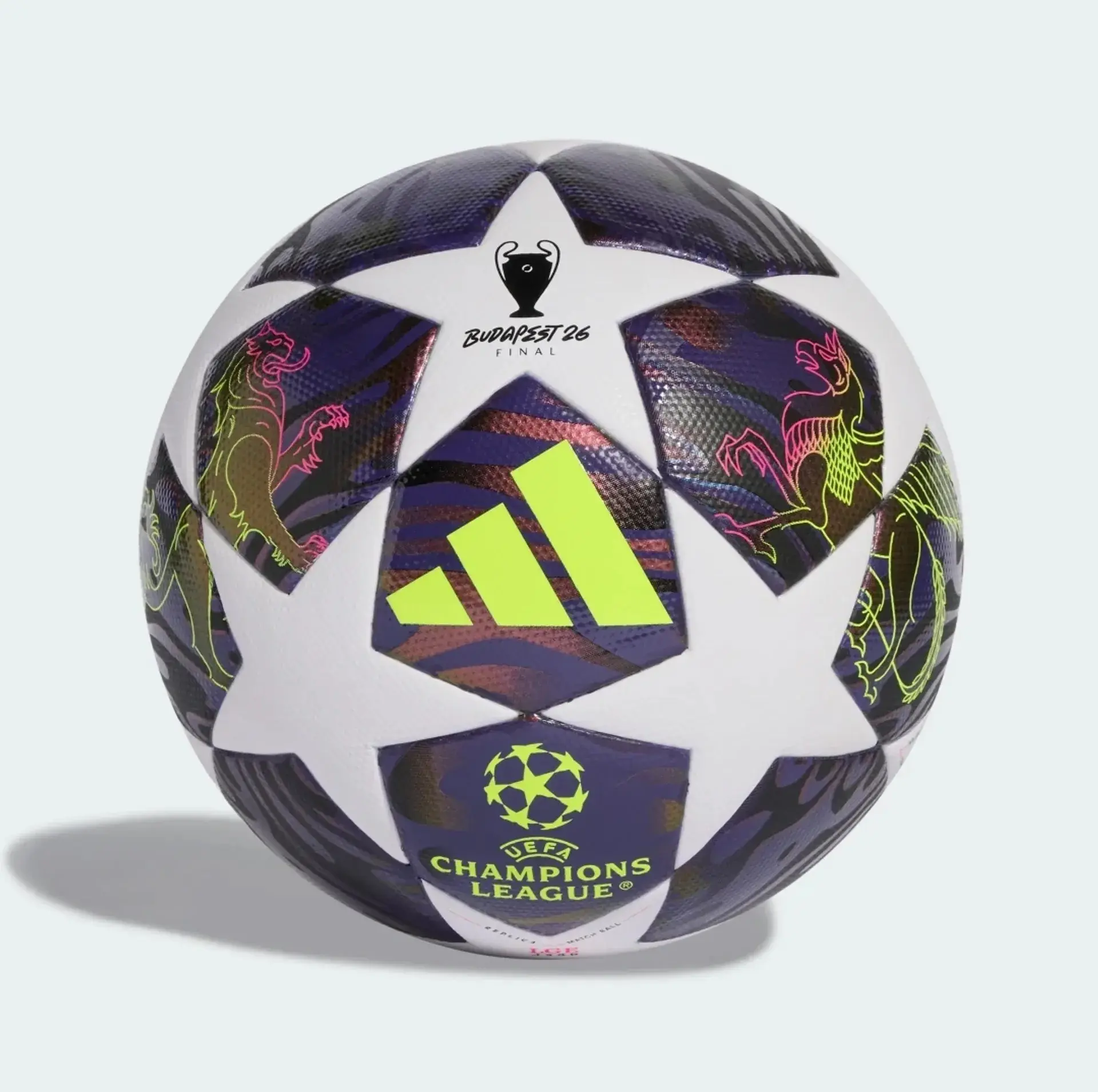 М'яч Adidas Champions League 25/26 Final League 350g JX9098 купити